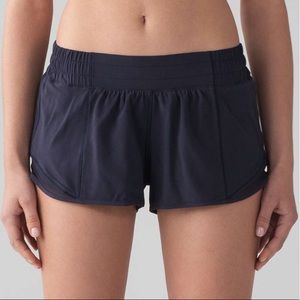Navy hotty hot shorts